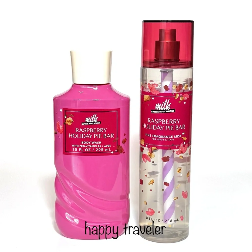 RASPBERRY HOLIDAY PIE BAR Mist & Shower Gel
